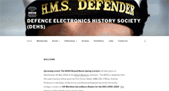 Desktop Screenshot of dehs.org.uk